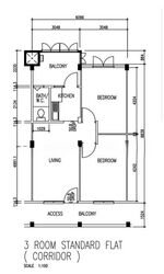 Blk 69 Circuit Road (Geylang), HDB 3 Rooms #554246531